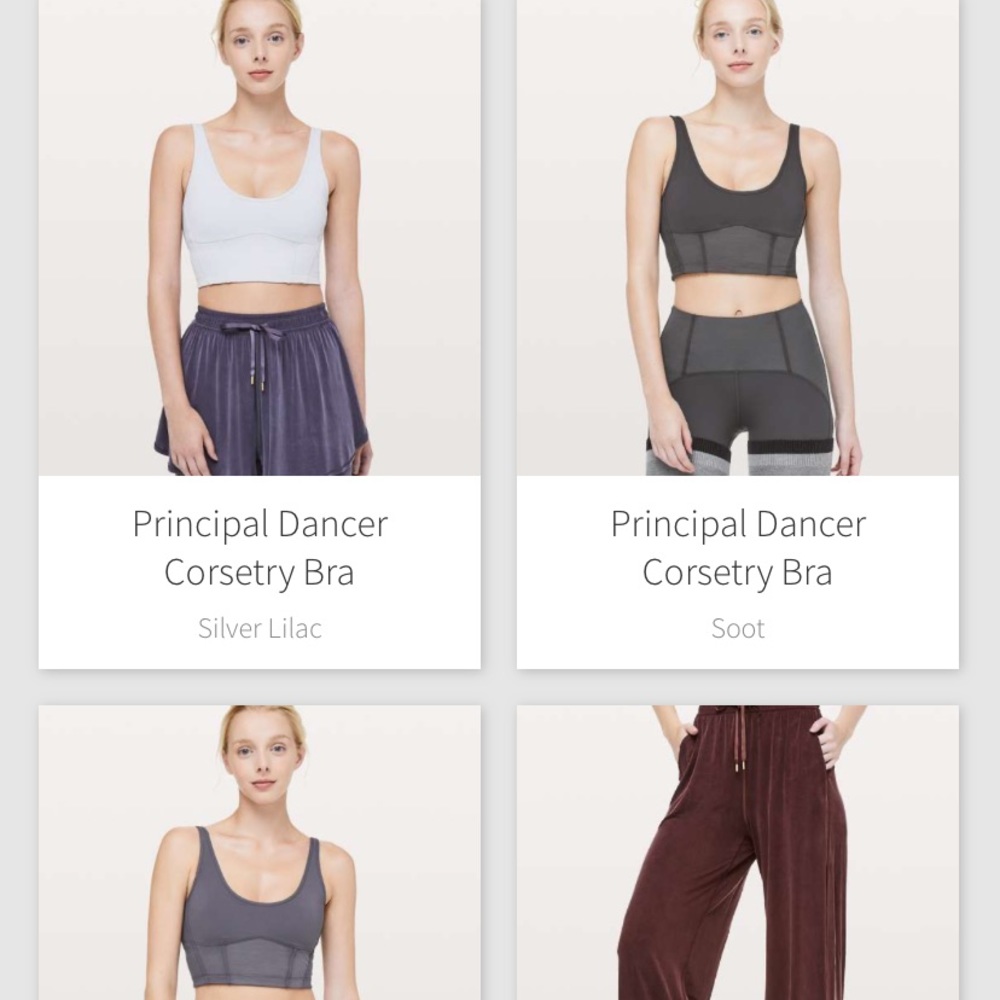 MAJOR ISO PRINCIPAL DANCER LINE FROM LULULEMON!